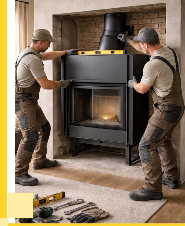 Установка каминных топок в Воронеже под ключ от 19334 р. | ЭриданВрн