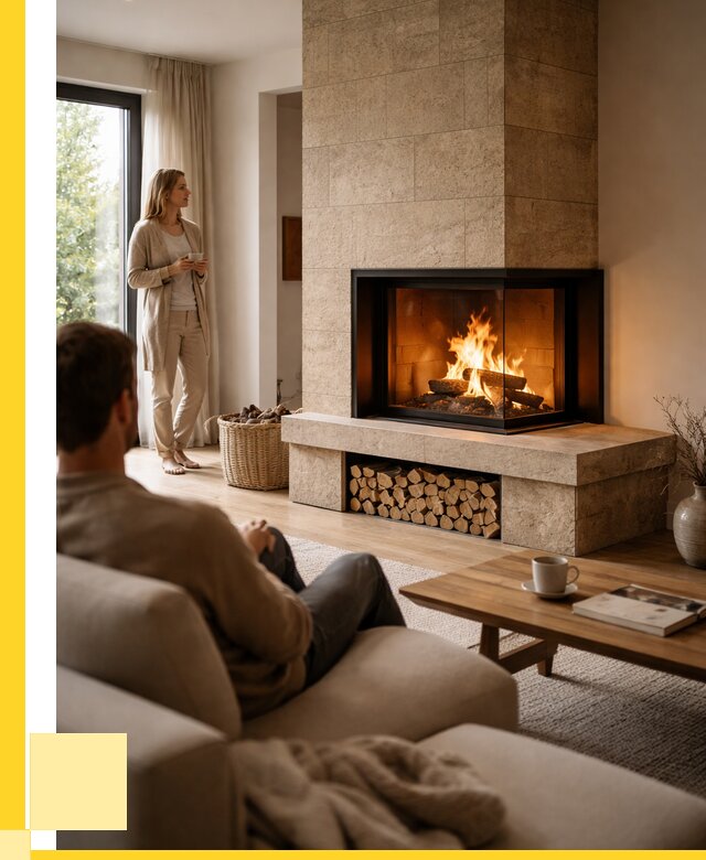 Угловые камины из кирпича установка в Воронеже от 161115 р. ЭриданВрн