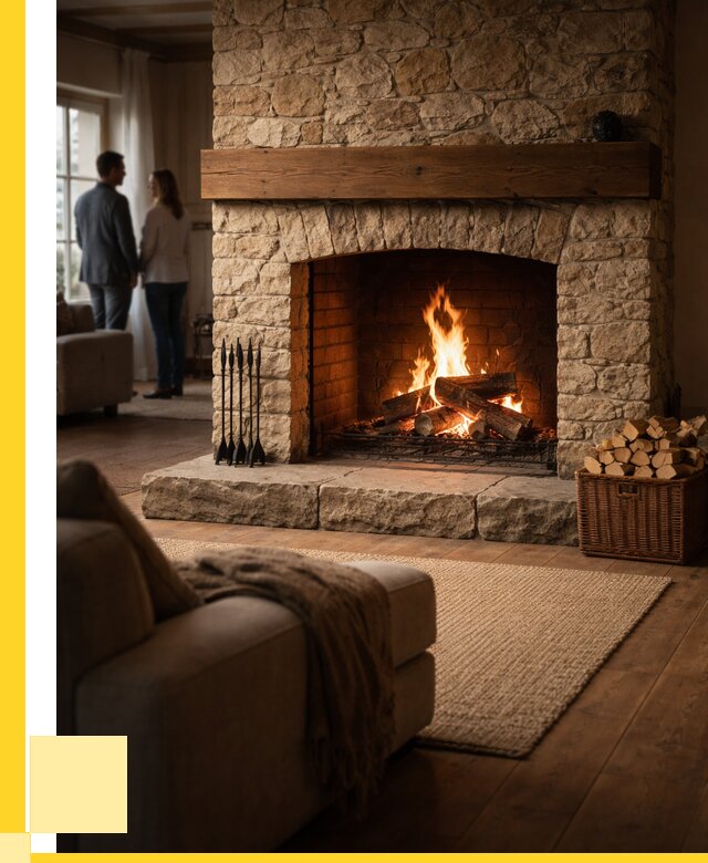 Открытые камины под ключ в Воронеже от 161115 р. ЭриданВрн