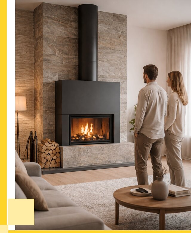 Закрытые камины под ключ в Воронеже от 128892 р., ЭриданВрн