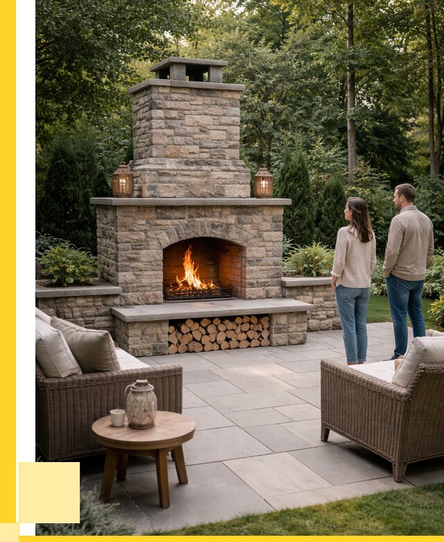 Уличные камины из кирпича в Воронеже от 161115 р. | ЭриданВрн