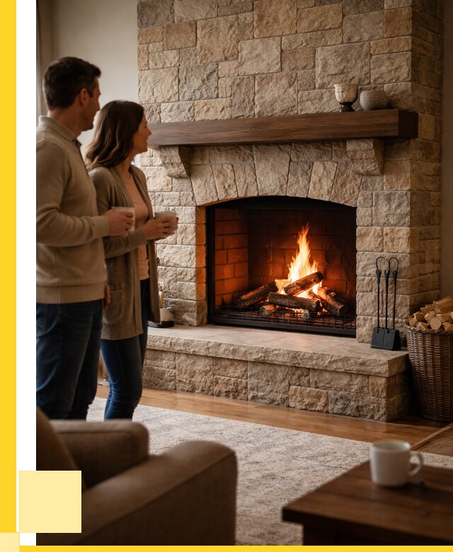 Каменные камины на заказ в Воронеже от 193338 р. | ЭриданВрн