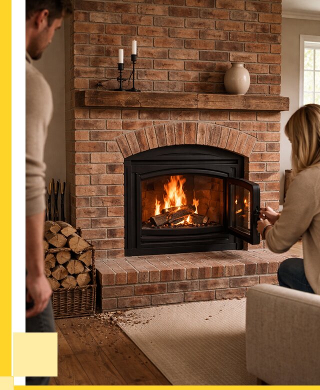 Кирпичные камины под ключ в Воронеже от 161115 р. | ЭриданВрн