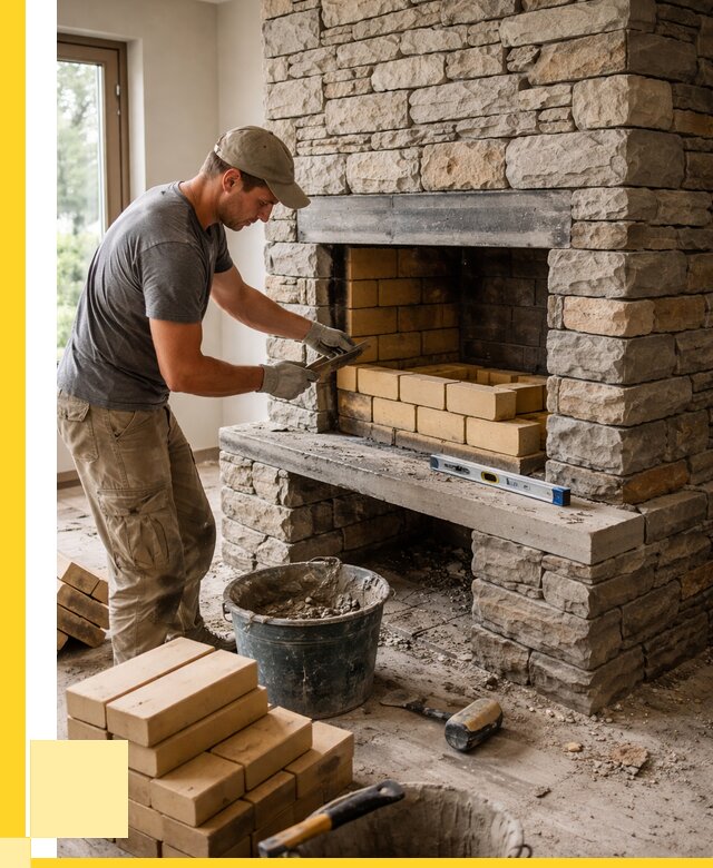 Кладка каминов и камина в Воронеже от 26853 р. ЭриданВрн