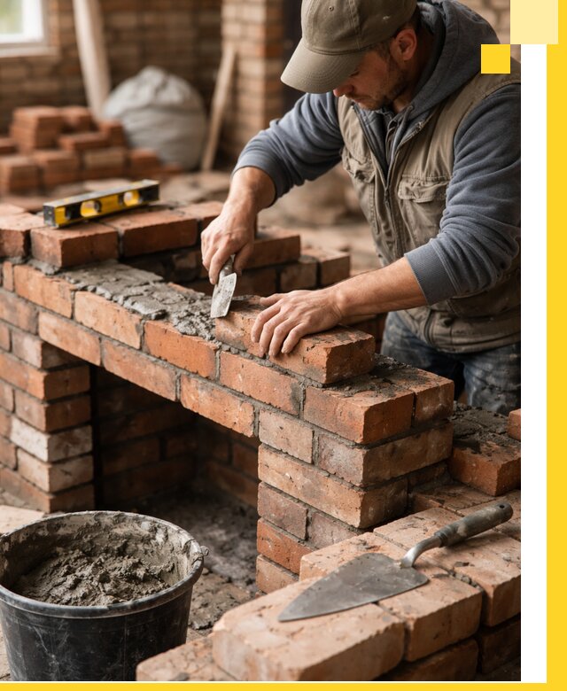 Кладка каминов под ключ в Воронеже профессиональная отделка и монтаж