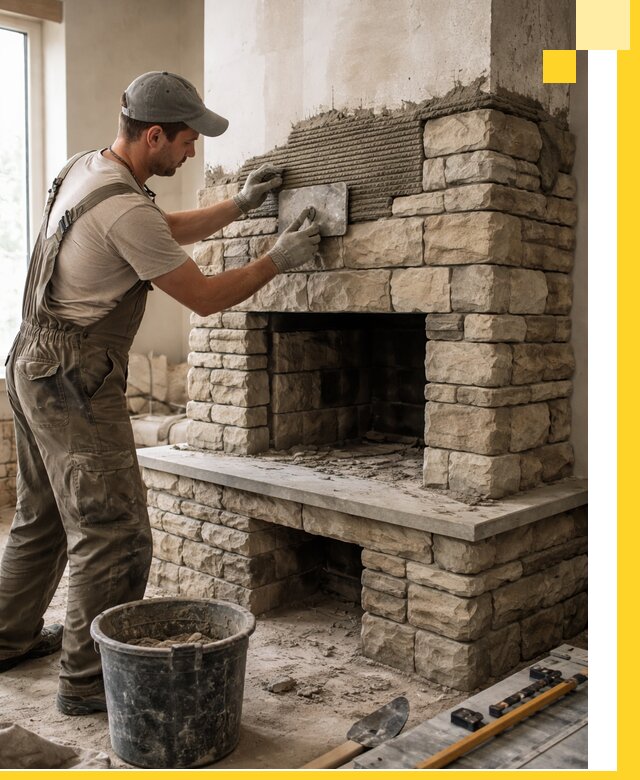 Строительство каминов под ключ в Воронеже от проектирования до монтажа