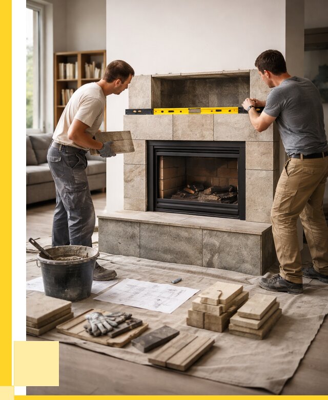 Монтаж каминов и установка в Воронеже от 48335 р. | ЭриданВрн