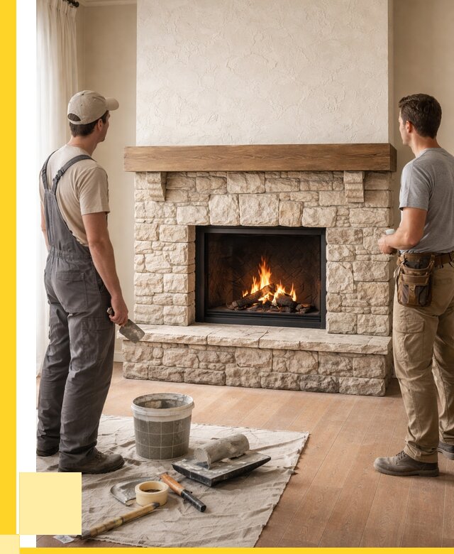 Отделка каминов в Воронеже от 6982 р. под ключ | ЭриданВрн