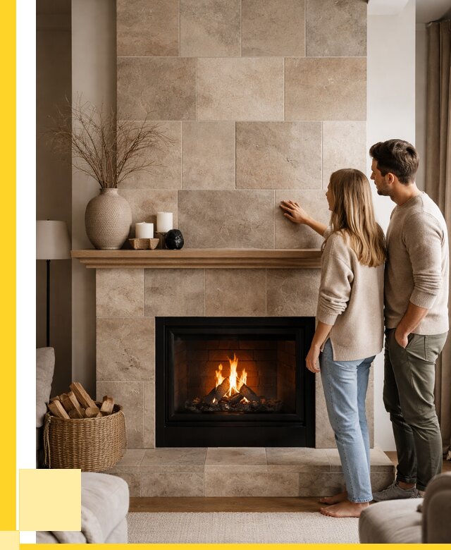 Облицовка каминов керамогранитом в Воронеже от 4833 р. | ЭриданВрн