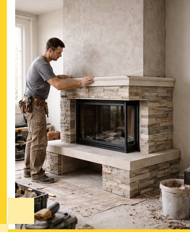 Изготовление каминов под ключ в Воронеже от 161115 р. | ЭриданВрн