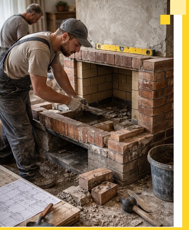 Изготовление и установка каминопечей под ключ в Воронеже