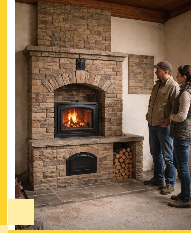 Кирпичная печь под ключ в Воронеже от 161115 р. | ЭриданВрн