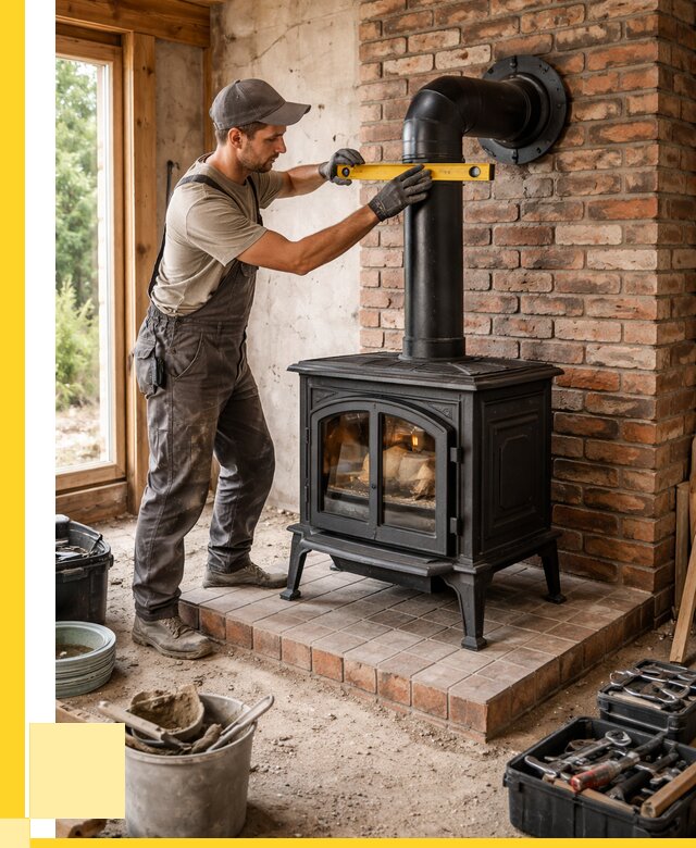 Монтаж печей установка банной печи в Воронеже от 16112 р. | ЭриданВрн