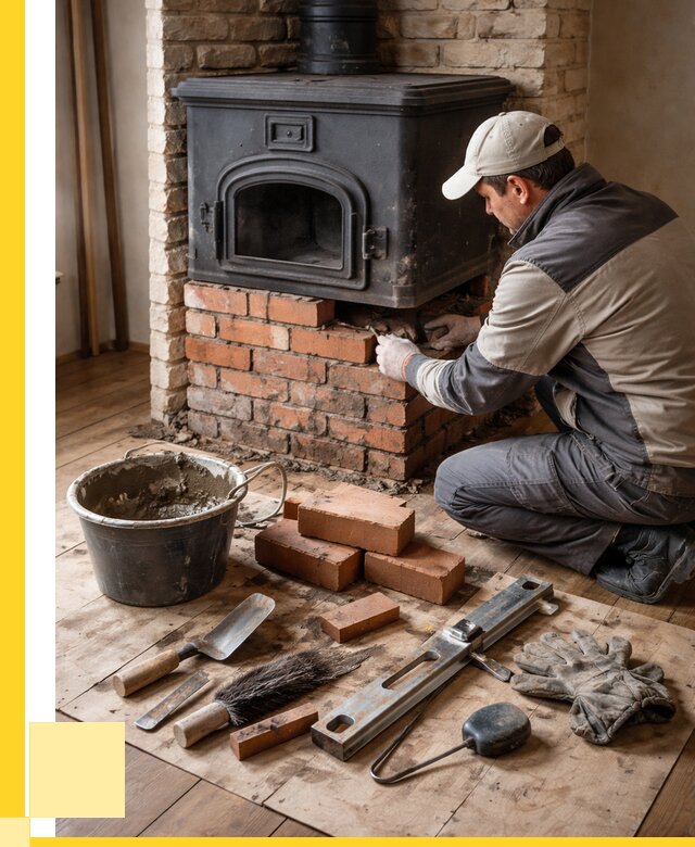 Ремонт печей в Воронеже от 12889 р., услуги печника ЭриданВрн