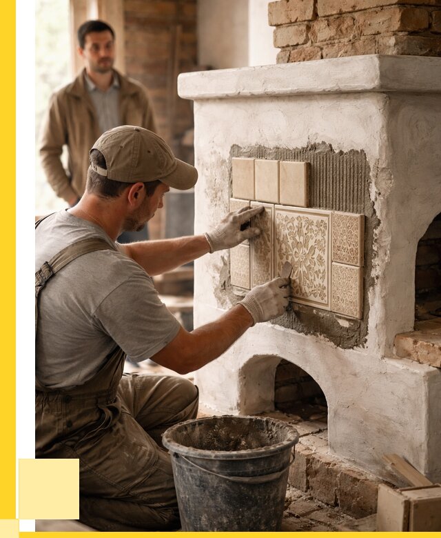 Отделка печей и банных печей в Воронеже от 37594 р. | ЭриданВрн