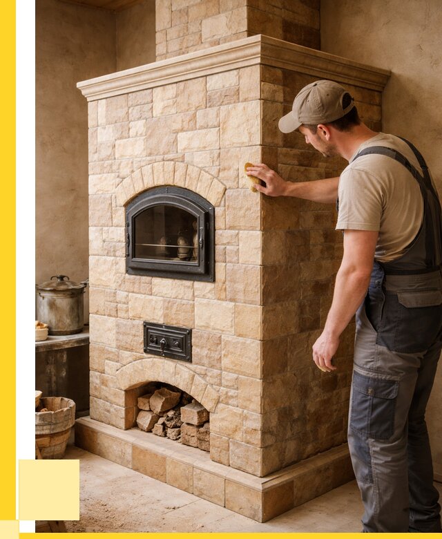 Облицовка печей в Воронеже от 4833 р. под ключ | ЭриданВрн