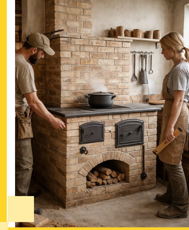 Варочно отопительные печи в Воронеже от 96669 р. | ЭриданВрн