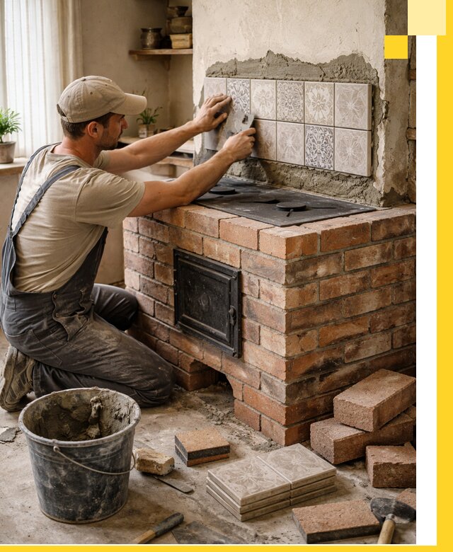 Печи с плитой на заказ монтаж гарантия и сервис в Воронеже