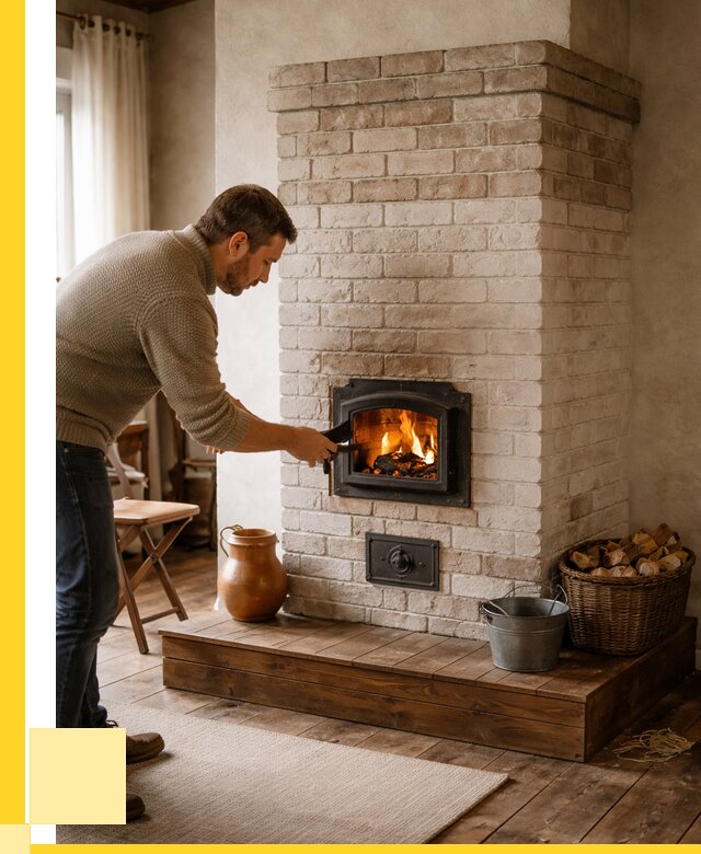 Печь голландка из кирпича в Воронеже от 91299 р. | ЭриданВрн