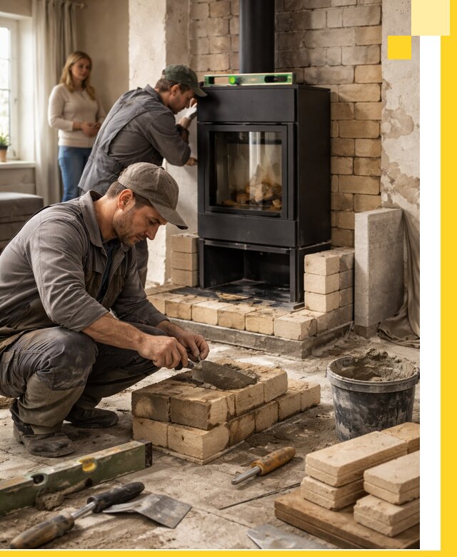 Печи и камины под ключ: проект, установка в Воронеже