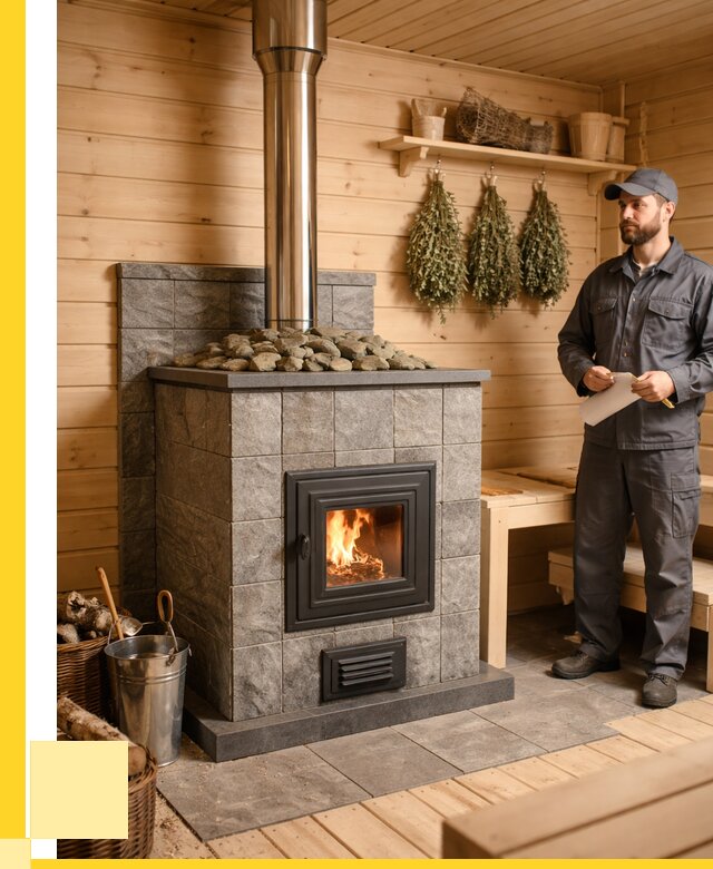 Печи для бани под ключ в Воронеже от 128892 р. | ЭриданВрн