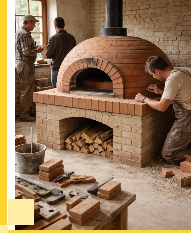 Помпейская печь дровяная для пиццы в Воронеже | ЭриданВрн от 214820 р.