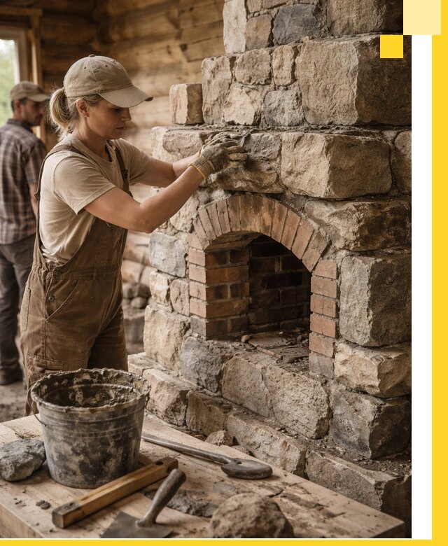 Каменные печи на заказ и монтаж в Воронеже, долговечные решения