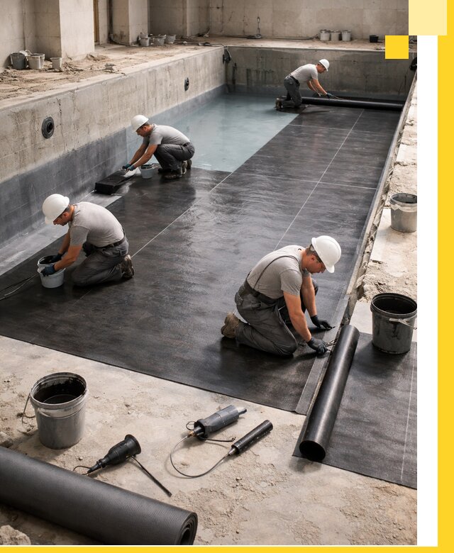 Профессиональная гидроизоляция бассейнов и чаш в Воронеже под ключ