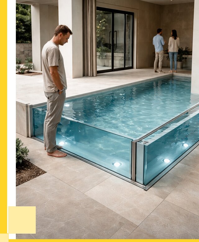 Стеклянные бассейны в Воронеже от 1288920 р. | ЭриданВрн — мозаика