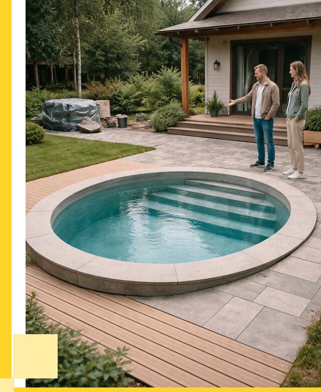 Бассейн на даче под ключ в Воронеже от 214820 р., ЭриданВрн