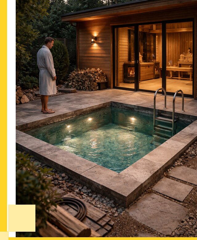 Бани с бассейном под ключ в Воронеже от 102040 р. | ЭриданВрн