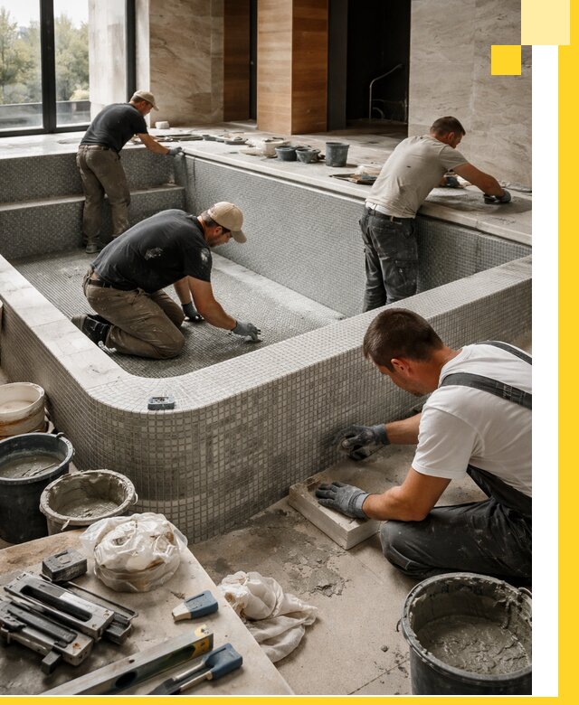 Строительство и установка СПА бассейнов под ключ в Воронеже