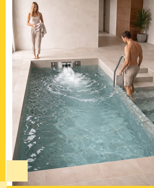 Бассейн с противотоком в Воронеже от 268525 р. | ЭриданВрн