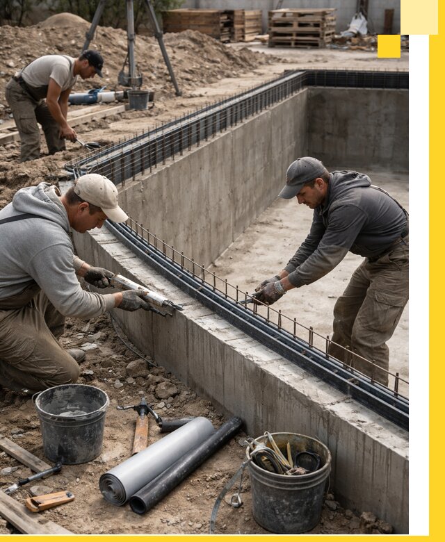 Качественный монтаж чаши бассейна в Воронеже под ключ с гарантией