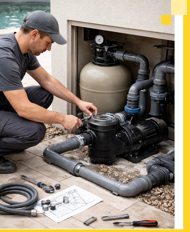 Поставка, монтаж и сервис насосов для бассейнов в Воронеже