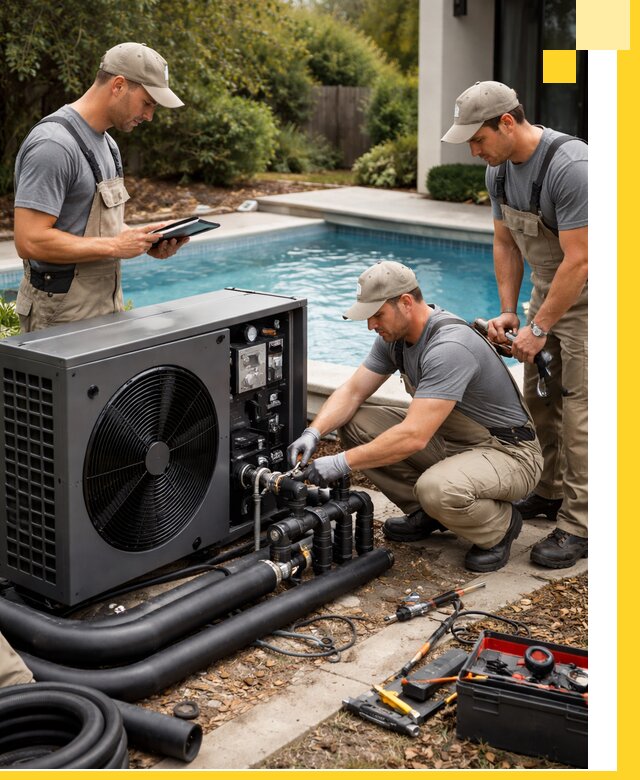 Проектирование и установка тепловых насосов для бассейнов в Воронеже