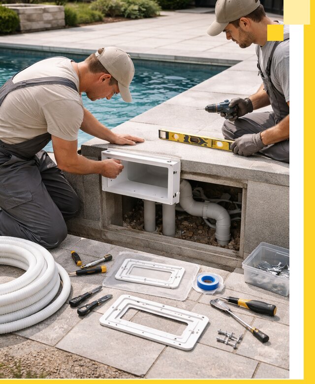 Поставка и установка скиммеров для бассейнов в Воронеже