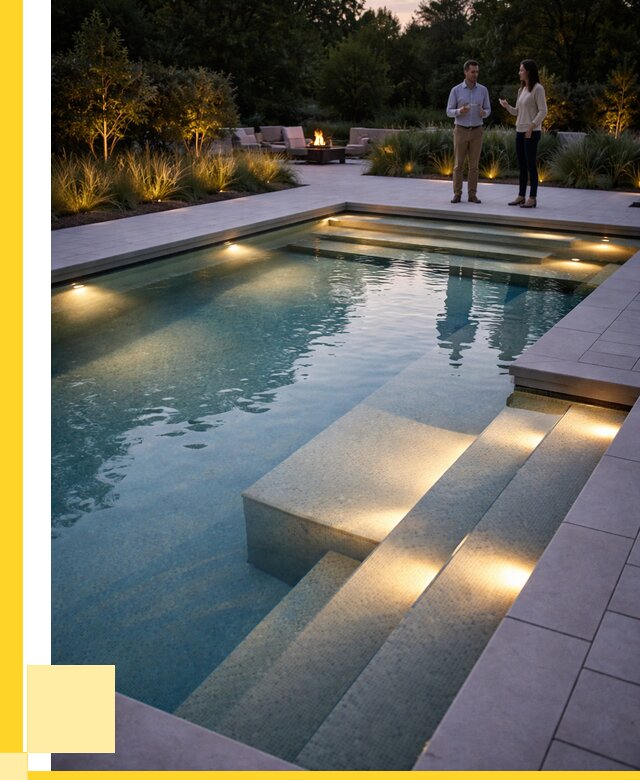 Освещение бассейнов в Воронеже под ключ от 26853 р. | ЭриданВрн