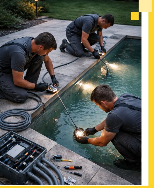 Профессиональное освещение бассейнов в Воронеже: дизайн и монтаж