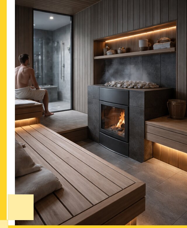 Проект сауны в частном доме в Воронеже от 37594 р. | ЭриданВрн