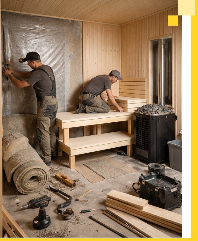 Проекты саун под ключ в Воронеже дизайн и строительство