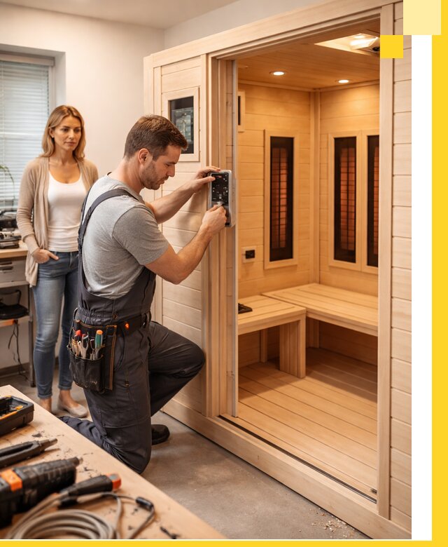 Инфракрасные сауны под ключ в Воронеже продажа и установка