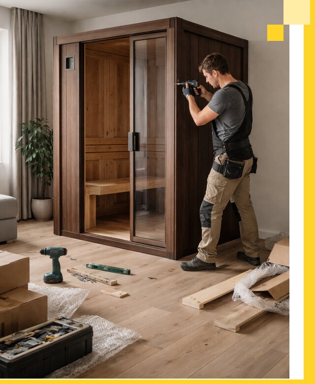 Установка и производство мини саун под ключ в Воронеже