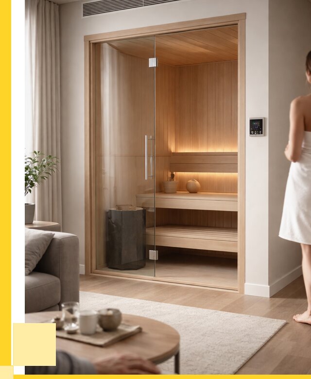 Сауна в квартире под ключ в Воронеже от 128892 р. ЭриданВрн