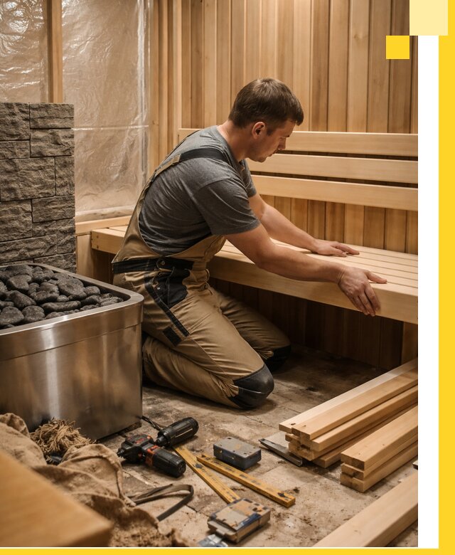 Сауны для дома под ключ с проектированием и монтажом в Воронеже