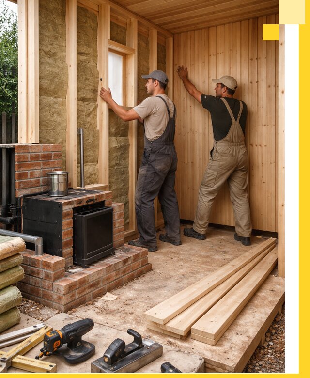 Строительство и установка дачных саун под ключ в Воронеже