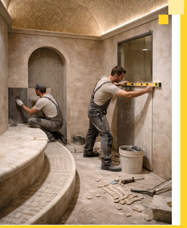 Проектирование и строительство саун с хамамом под ключ в Воронеже