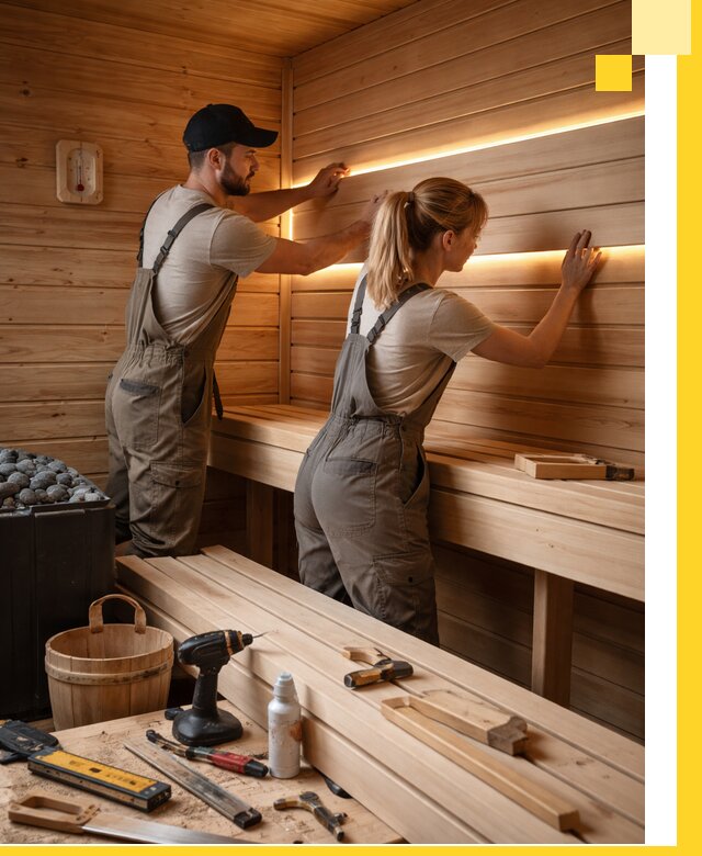 Дизайн саун и бань под ключ с индивидуальным проектом в Воронеже