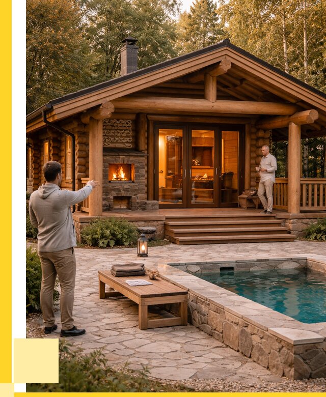 Проекты бань и хамам в Воронеже от 26853 р. | ЭриданВрн