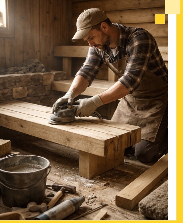 Ремонт бань под ключ в Воронеже с гарантией качества и сроков